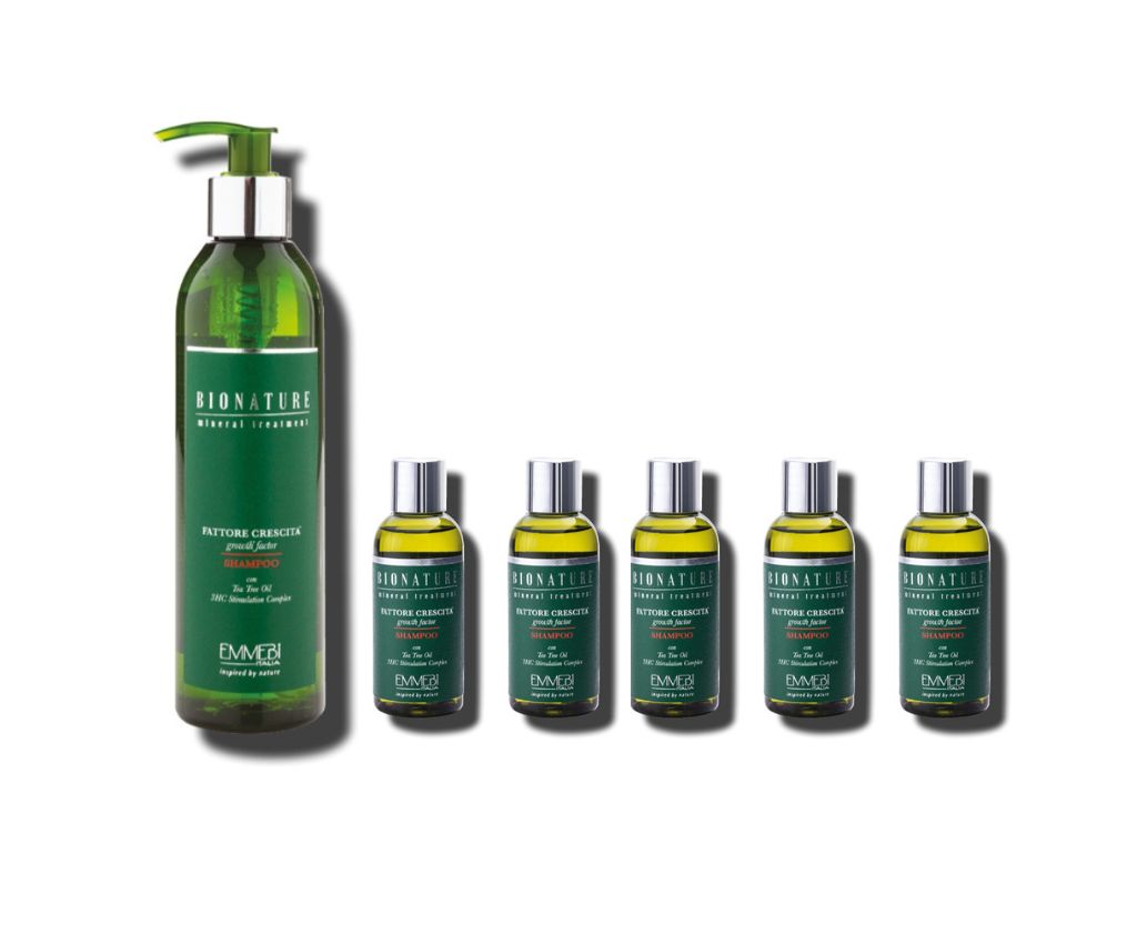 Bionature Growth Factor Hair Shampoo Set